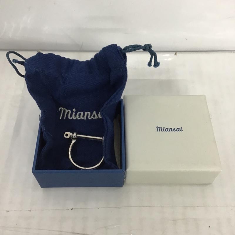 マイアンサイ MIANSAI キーホルダー キーホルダー ScrewCuff キーリング 箱有 ロゴ、文字 銀 / シルバー / メンズ USED 古着 中古 10103160