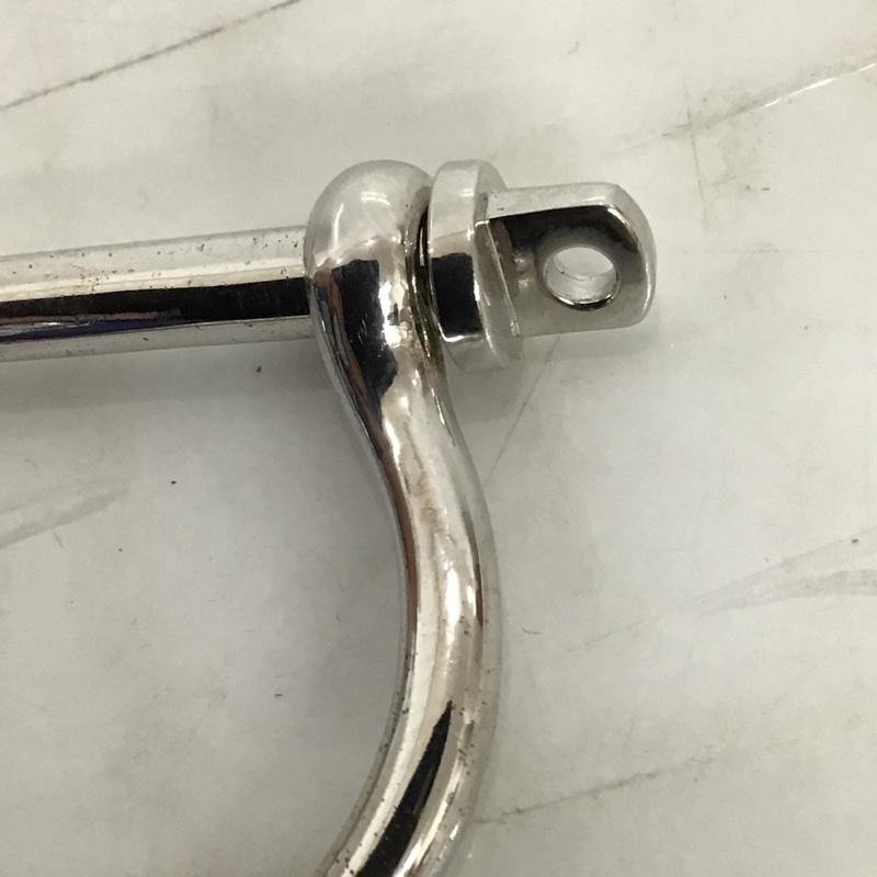 マイアンサイ MIANSAI キーホルダー キーホルダー ScrewCuff キーリング 箱有 ロゴ、文字 銀 / シルバー / メンズ USED 古着 中古 10103160