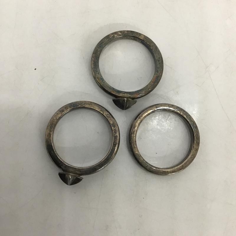コーチ COACH アクセサリー 指輪 星 3つセット 重ね付け 銀 / シルバー / レディース USED 古着 中古 10103166