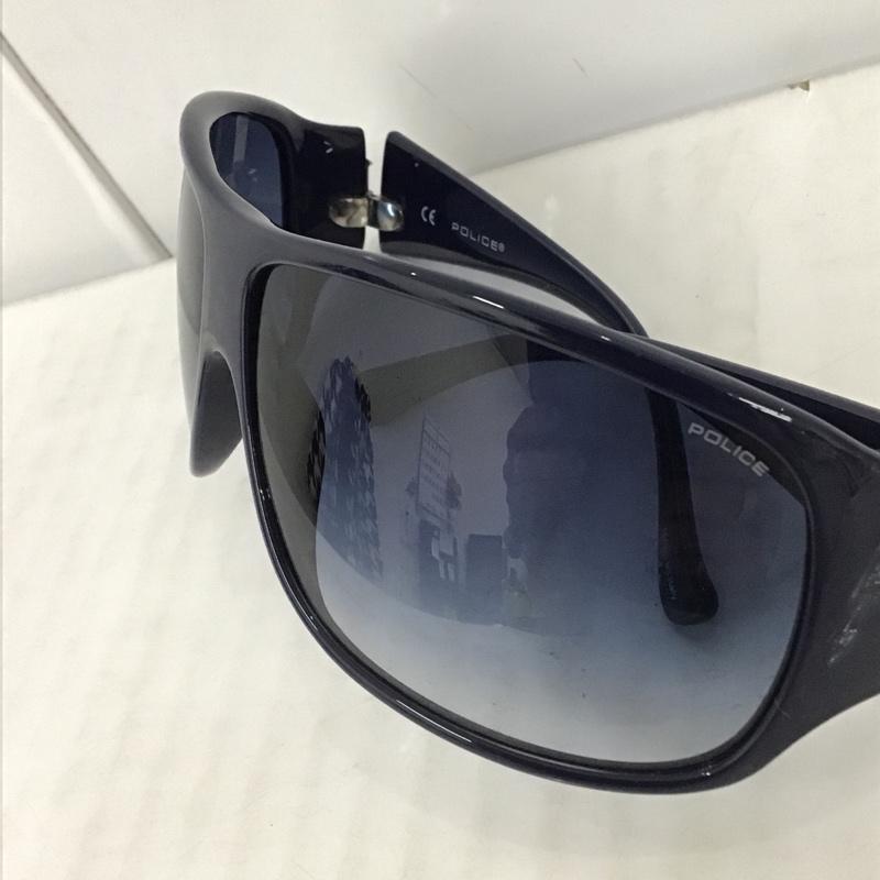 ポリス POLICE めがね・サングラス サングラス S1631 グラデーションレンズ ワンポイント 紺 / ネイビー / メンズ USED 古着 中古 10103168