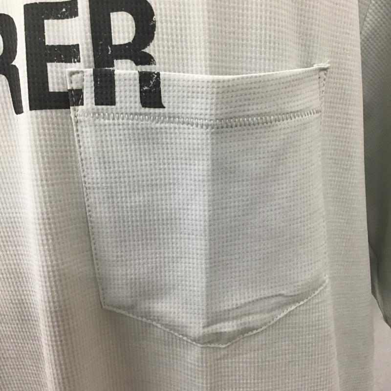 ザノースフェイス THE NORTH FACE Tシャツ 半袖 NT12205 半袖シャツ プリントTシャツ ショートスリーブフラッシュドライスリーディーティー XL ロゴ、文字 灰 / グレー / メンズ USED 古着 中古 10103173