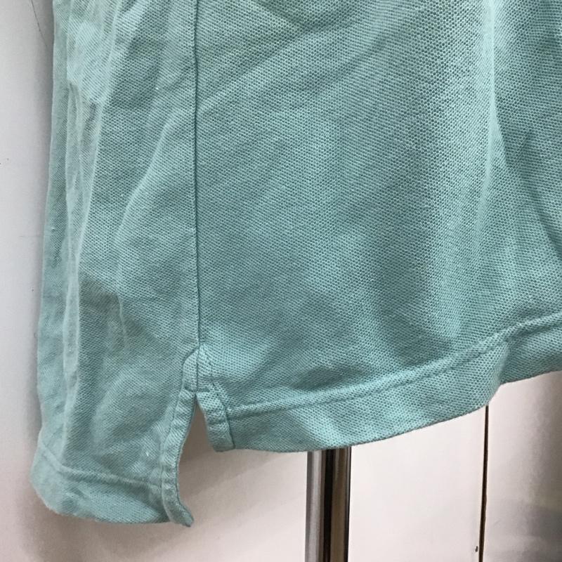 チャップス CHAPS ポロシャツ 半袖 半袖ポロシャツ カラーシャツ カジュアルシャツ L ロゴ、文字 緑 / グリーン / メンズ USED 古着 中古 10103186