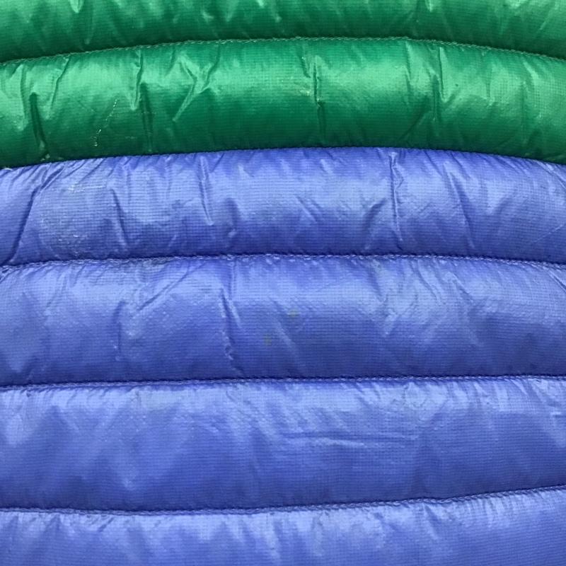 パタゴニア patagonia ジャケット、上着 ジャンパー、ブルゾン 85570FA21 ダウンジャケット プルオーバー 長袖カットソー アウター XL ロゴ、文字 青 / ブルー / X 緑 / グリーン / メンズ USED 古着 中古 10103191