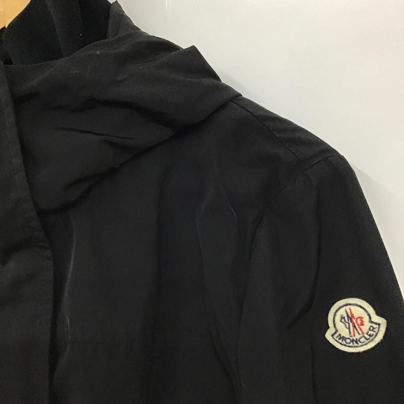 モンクレール MONCLER ジャケット、上着 ジャンパー、ブルゾン D10934600405 54543 DISTHENEGIUBBOTTOナイロンパーカー ジップアップジャケット カジュアルジャケット 1 無地 黒 / ブラック / レディース USED 古着 中古 10103196