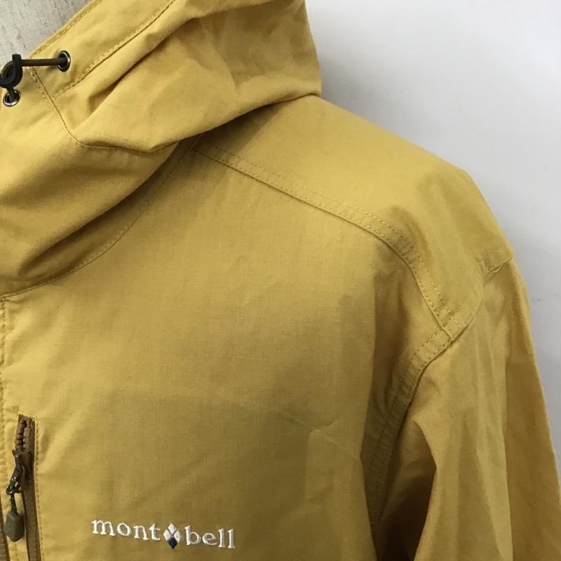 モンベル mont-bell ジャケット、上着 ジャンパー、ブルゾン 2103111 フエゴパーカ ジップアップジャケット 長袖パーカー アウター L ロゴ、文字 マスタード / マスタード / メンズ USED 古着 中古 10103216