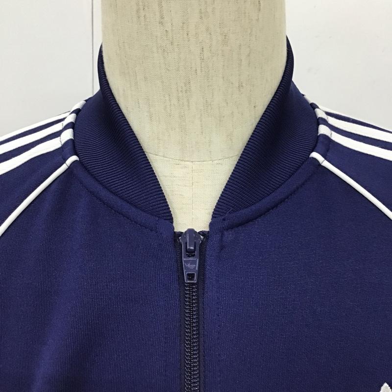 アディダスオリジナルス adidas originals ジャケット、上着 ジャンパー、ブルゾン H06710 クラシックPRIMEBLUESST トラックジャケット ジャージ スポーツ ウェア L ロゴ、文字 青 / ブルー / メンズ USED 古着 中古 10103220