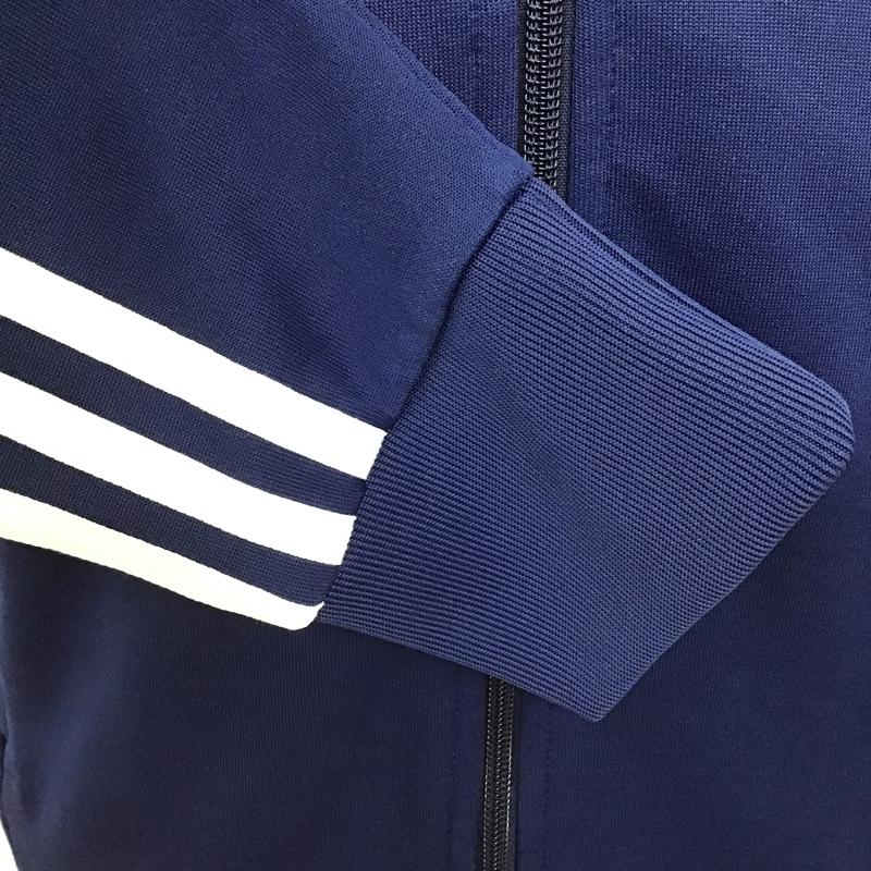 アディダスオリジナルス adidas originals ジャケット、上着 ジャンパー、ブルゾン H06710 クラシックPRIMEBLUESST トラックジャケット ジャージ スポーツ ウェア L ロゴ、文字 青 / ブルー / メンズ USED 古着 中古 10103220