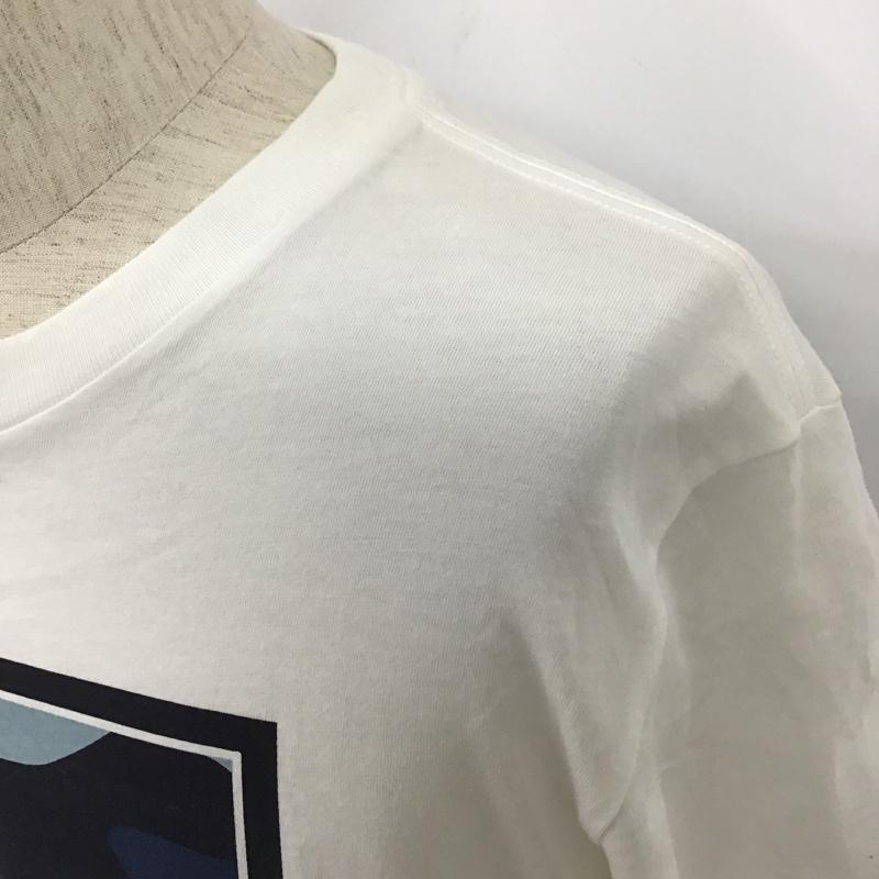 アディダスオリジナルス adidas originals シャツ、ブラウス 半袖 DX3662 Tシャツ 半袖カットソー プリントTシャツ L プリント 白 / ホワイト / メンズ USED 古着 中古 10103222
