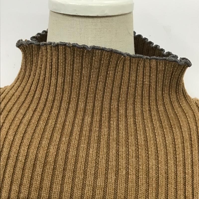 トゥデイフル TODAYFUL ニット、セーター 長袖 FREE 無地 茶 / ブラウン / レディース USED 古着 中古 10103238