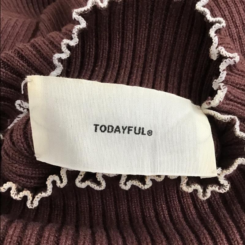 トゥデイフル TODAYFUL ニット、セーター 長袖 FREE 無地 マルチカラー / マルチカラー / レディース USED 古着 中古 10103239