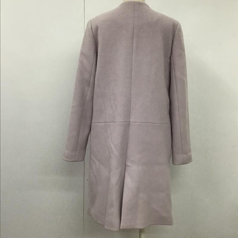 ナチュラルビューティーベーシック NATURAL BEAUTY BASIC コート コート一般 M 無地 桃 / ピンク / レディース USED 古着 中古 10103240