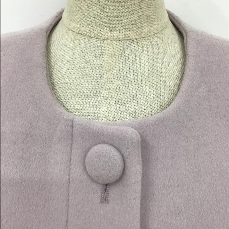 ナチュラルビューティーベーシック NATURAL BEAUTY BASIC コート コート一般 M 無地 桃 / ピンク / レディース USED 古着 中古 10103240