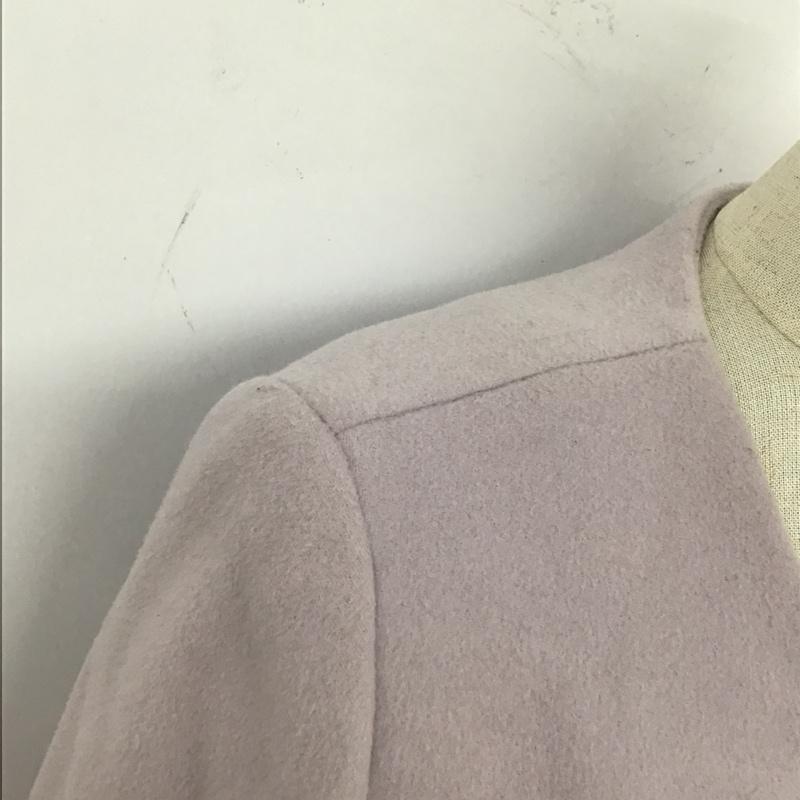 ナチュラルビューティーベーシック NATURAL BEAUTY BASIC コート コート一般 M 無地 桃 / ピンク / レディース USED 古着 中古 10103240