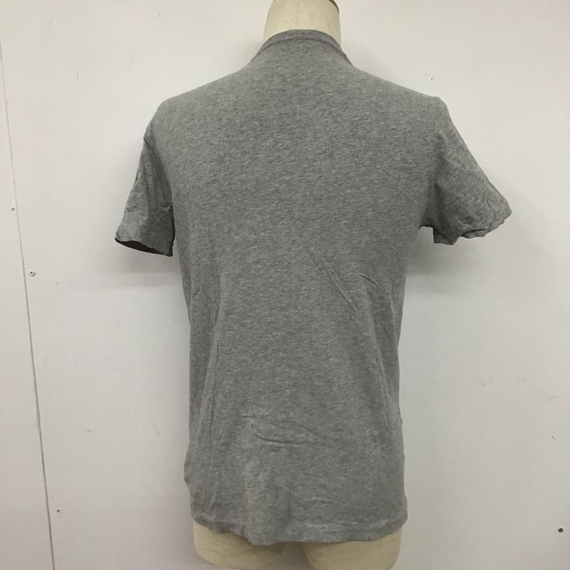 ポロラルフローレン POLO RALPH LAUREN Tシャツ 半袖 半袖カットソー プリントTシャツ クルーネックカットソー S プリント 灰 / グレー / メンズ USED 古着 中古 10103253