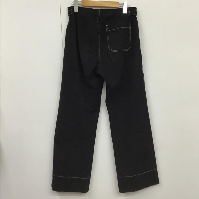エイメル amel パンツ デニム、ジーンズ M 無地 黒 / ブラック /  レディース USED 古着 中古 10103282