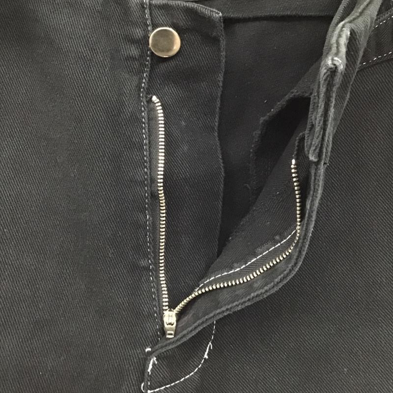 エイメル amel パンツ デニム、ジーンズ M 無地 黒 / ブラック /  レディース USED 古着 中古 10103282