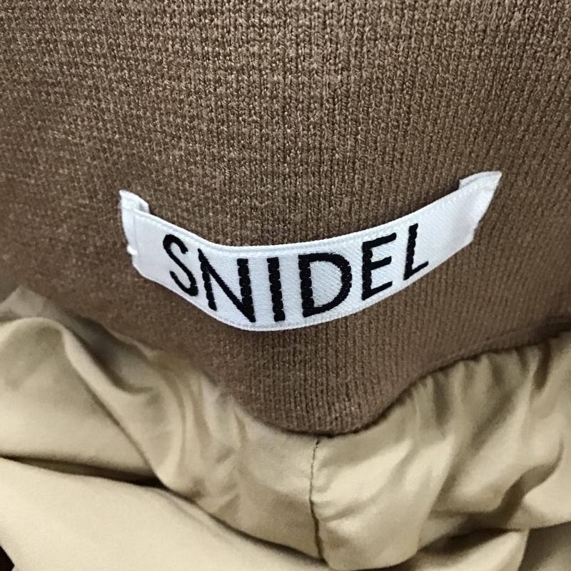 スナイデル SNIDEL パンツ ショートパンツ SWNP184172 ハーフパンツ カジュアルパンツ ショートパンツ 0 無地 茶 / ブラウン /  レディース USED 古着 中古 10103287