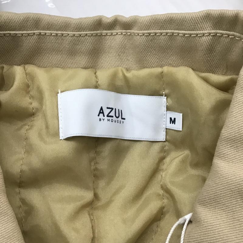 アズールバイマウジー AZUL BY MOUSSY ジャケット、上着 ジャンパー、ブルゾン 250DSS30-028B ポケットショートジャケット アウター カラージャケット L 無地 ベージュ / ベージュ / レディース USED 古着 中古 10103293