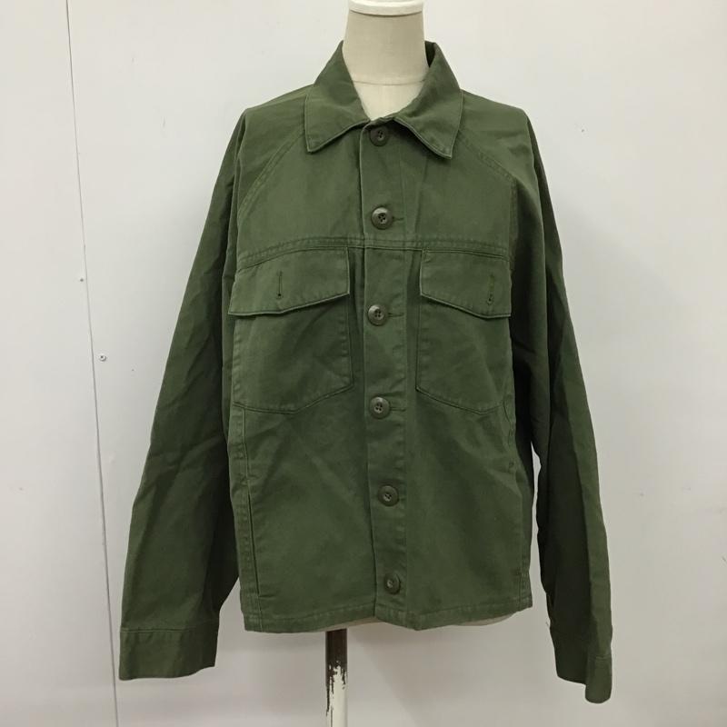 アズールバイマウジー AZUL BY MOUSSY ジャケット、上着 ジャケット、ブレザー 250CSA30-287C ミリタリーショートジャケット カジュアルジャケット カラージャケット M 無地 カーキ / カーキ / レディース USED 古着 中古 10103301