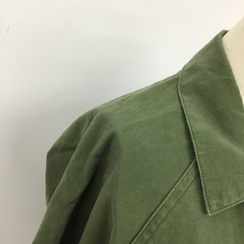 アズールバイマウジー AZUL BY MOUSSY ジャケット、上着 ジャケット、ブレザー 250CSA30-287C ミリタリーショートジャケット カジュアルジャケット カラージャケット M 無地 カーキ / カーキ / レディース USED 古着 中古 10103301