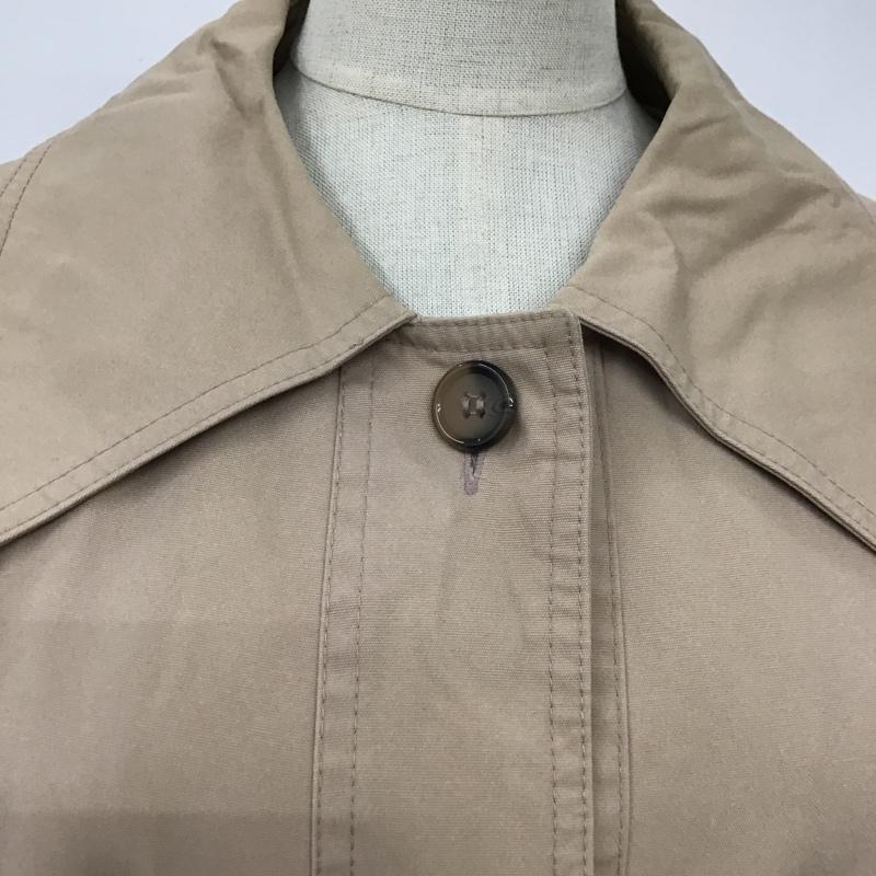 古着 USED ジャケット、上着 ジャンパー、ブルゾン ロングトレンチコート アウター カラージャケット コート 無地 ベージュ / ベージュ / レディース USED 古着 中古 10103304