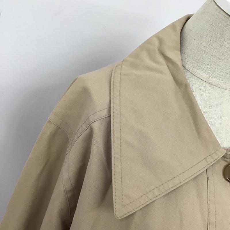 古着 USED ジャケット、上着 ジャンパー、ブルゾン ロングトレンチコート アウター カラージャケット コート 無地 ベージュ / ベージュ / レディース USED 古着 中古 10103304
