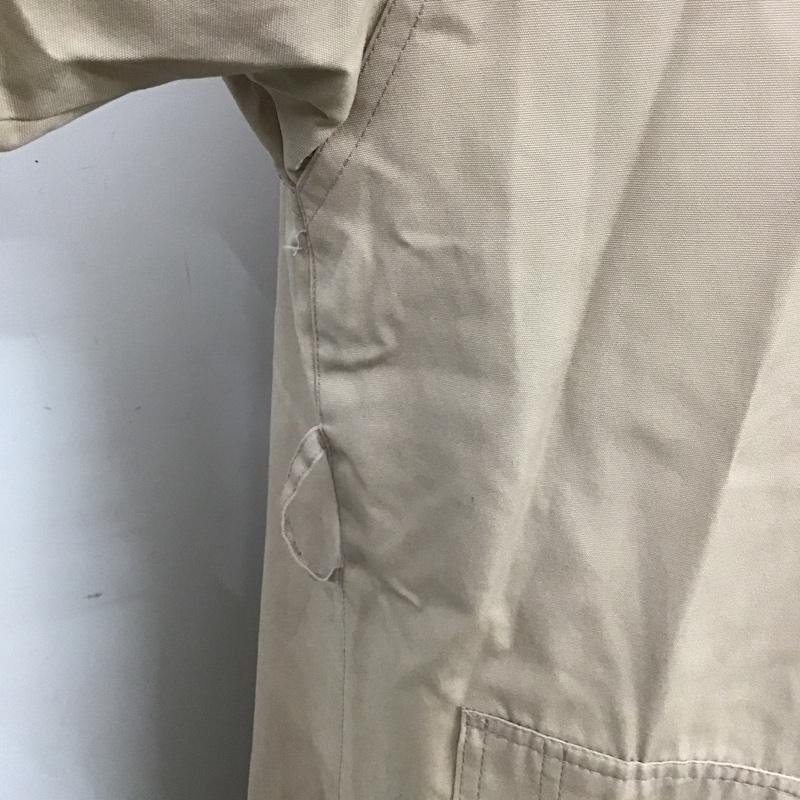 古着 USED ジャケット、上着 ジャンパー、ブルゾン ロングトレンチコート アウター カラージャケット コート 無地 ベージュ / ベージュ / レディース USED 古着 中古 10103304
