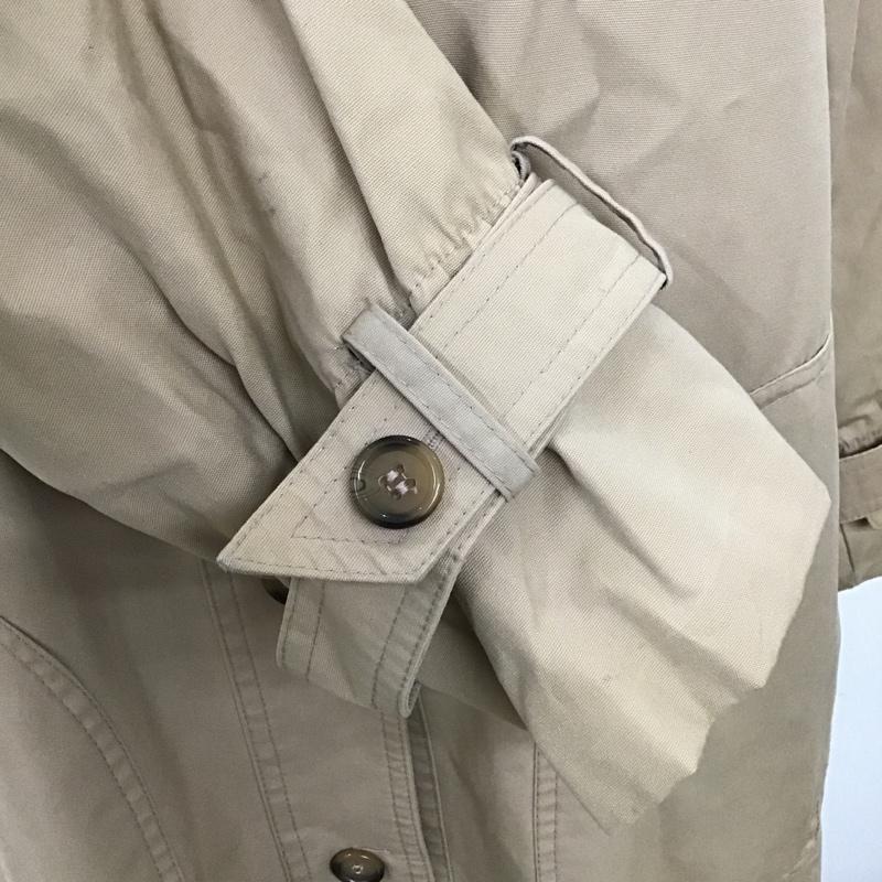 古着 USED ジャケット、上着 ジャンパー、ブルゾン ロングトレンチコート アウター カラージャケット コート 無地 ベージュ / ベージュ / レディース USED 古着 中古 10103304