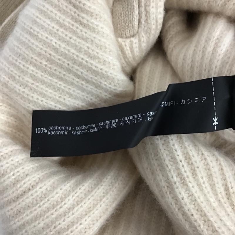 ザラ ZARA ニット、セーター 長袖 長袖セーター ニットカットソー サイド編み上げ S 無地 ベージュ / ベージュ / レディース USED 古着 中古 10103314