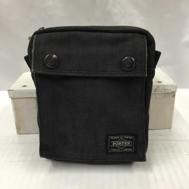 ポーター PORTER ウエストバッグ ウエストバッグ スモーキー ショルダーバッグ ロゴ、文字 黒 / ブラック / メンズ USED 古着 中古 10103327