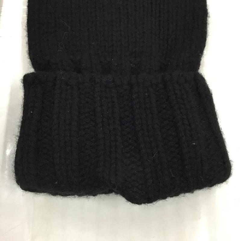 ポロラルフローレン POLO RALPH LAUREN ファッション小物 手袋 ウール ワンポイント 黒 / ブラック / メンズ USED 古着 中古 10103336