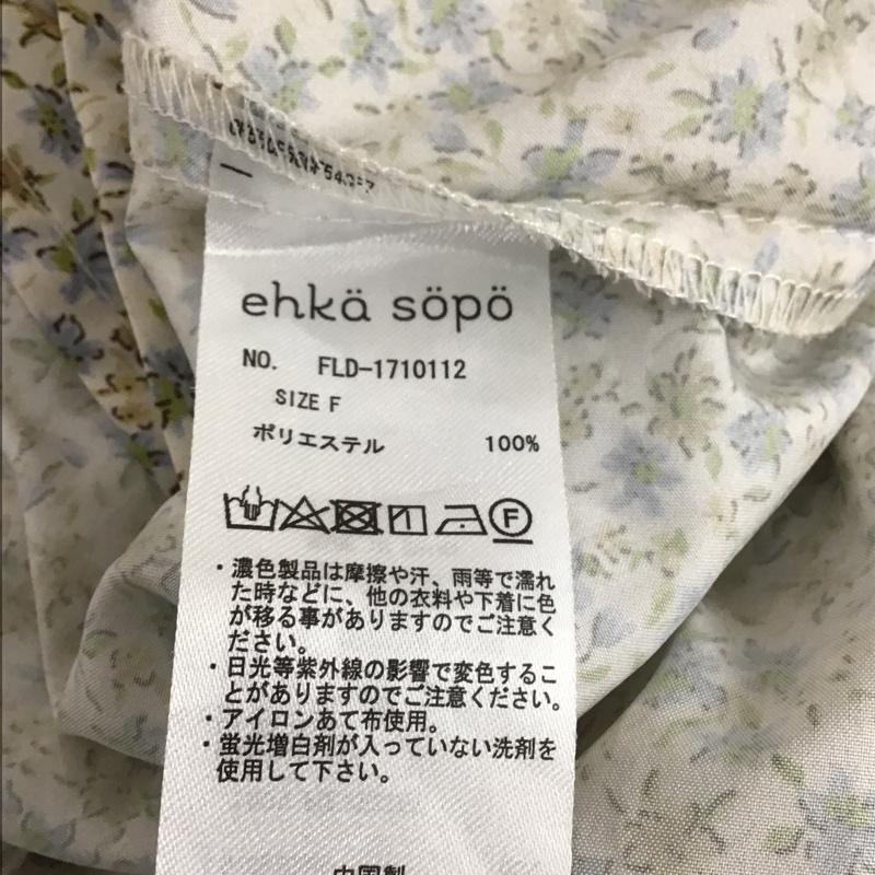 エヘカソポ ehka sopo シャツ、ブラウス 半袖 FREE 総柄 マルチカラー / マルチカラー / レディース USED 古着 中古 10103372