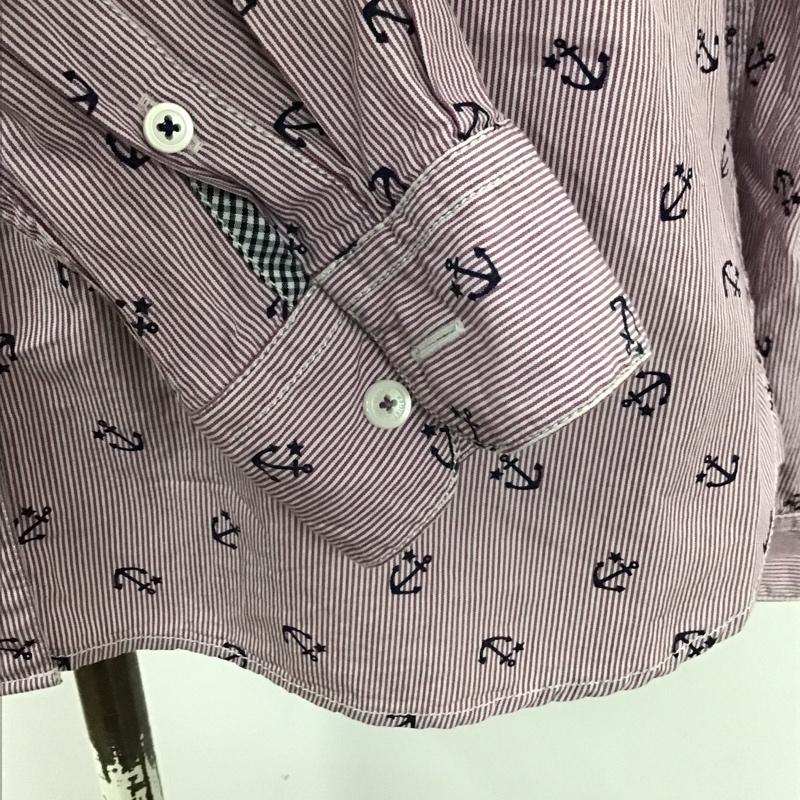 トミーヒルフィガー TOMMY HILFIGER シャツ、ブラウス 長袖 6 ストライプ マルチカラー / マルチカラー / レディース USED 古着 中古 10103386