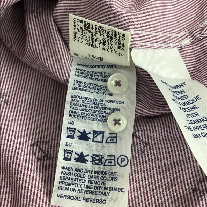 トミーヒルフィガー TOMMY HILFIGER シャツ、ブラウス 長袖 6 ストライプ マルチカラー / マルチカラー / レディース USED 古着 中古 10103386