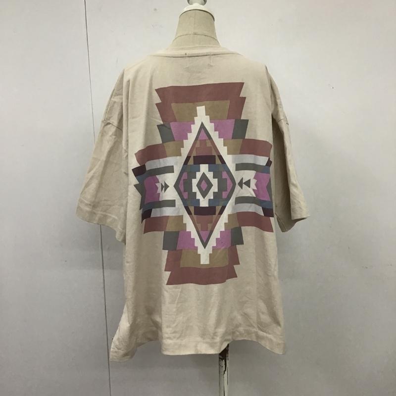 ベイフロー BAYFLOW Tシャツ 半袖 PENDLETON FREE ベージュ / ベージュ / レディース USED 古着 中古 10103400