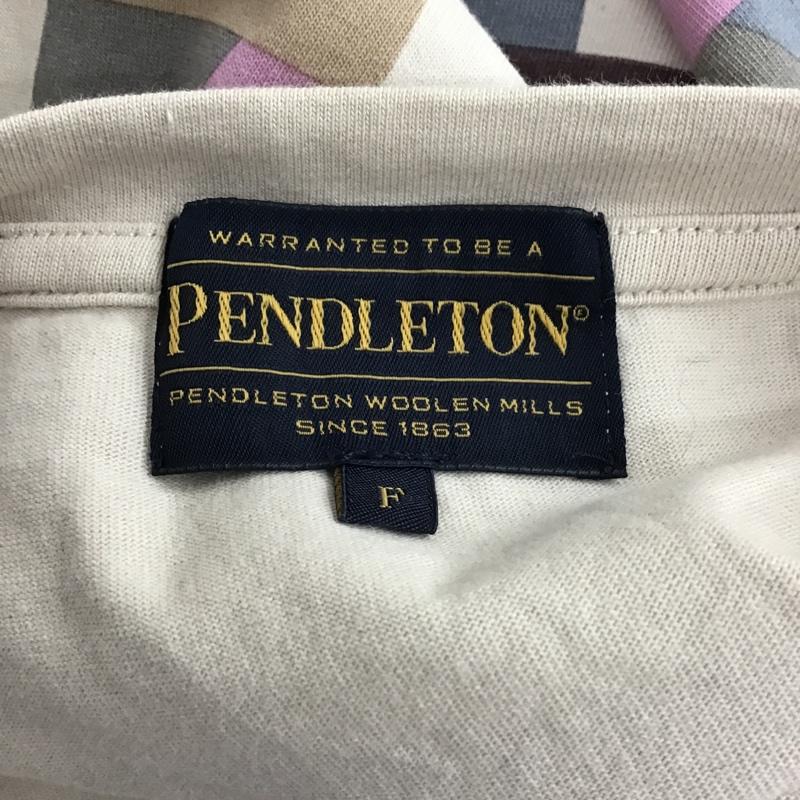 ベイフロー BAYFLOW Tシャツ 半袖 PENDLETON FREE ベージュ / ベージュ / レディース USED 古着 中古 10103400