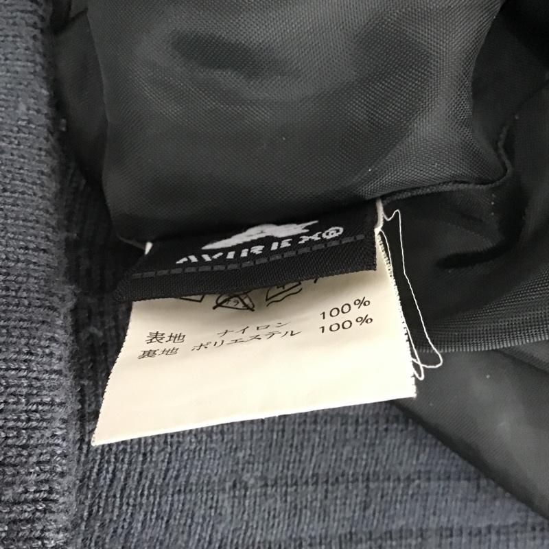 アヴィレックス AVIREX ジャケット、上着 ジャンパー、ブルゾン 6142012 L2Bタイプ ナイロンツイルジャケット ジップアップジャケット 刺繍 M ロゴ、文字 X 刺繍 灰 / グレー / メンズ USED 古着 中古 10103403