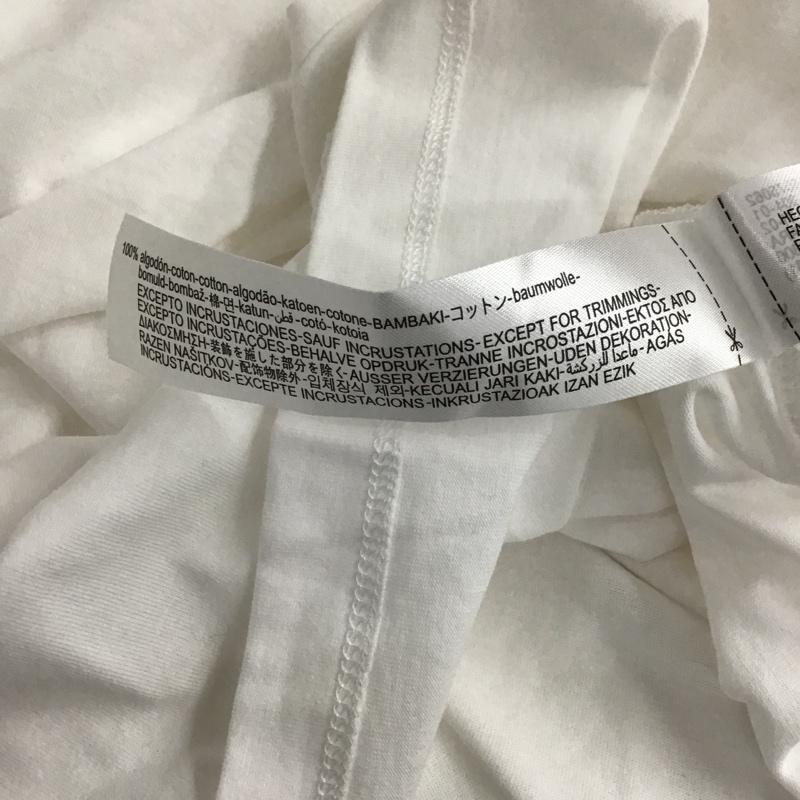 ザラ ZARA Tシャツ 半袖 L 無地 白 / ホワイト / レディース USED 古着 中古 10103405