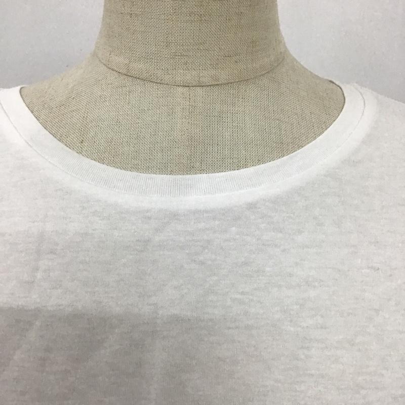 ザラ ZARA Tシャツ 半袖 L 無地 白 / ホワイト / レディース USED 古着 中古 10103408