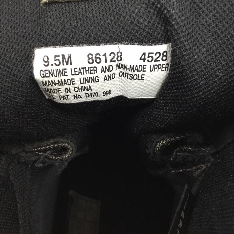 ティンバーランド Timberland アウトドアシューズ アウトドアシューズ 86128 トレッキング 9.5M ウォータープルーフ ワンポイント 茶 / ブラウン / X 黒 / ブラック / メンズ USED 古着 中古 10103409