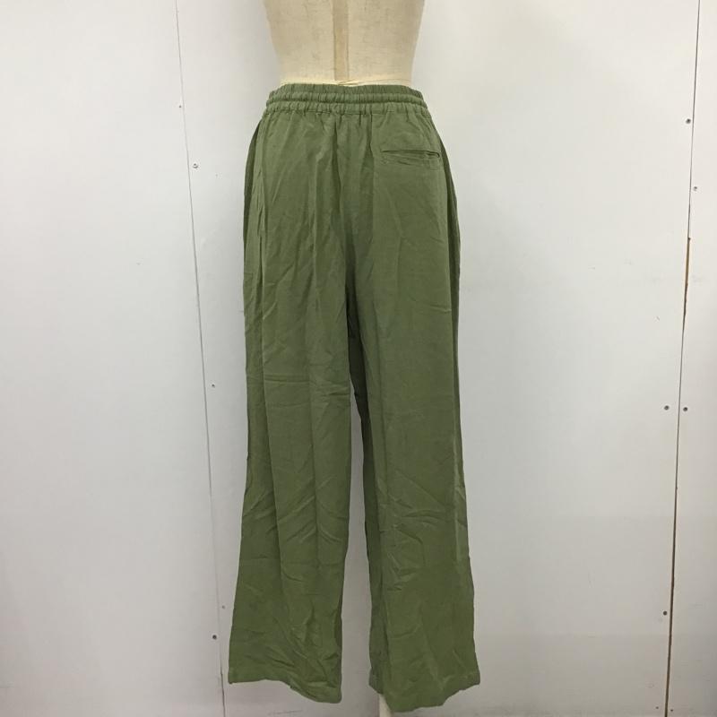 フリークスストア FREAK'S STORE パンツ スラックス FREE 無地 緑 / グリーン /  レディース USED 古着 中古 10103415