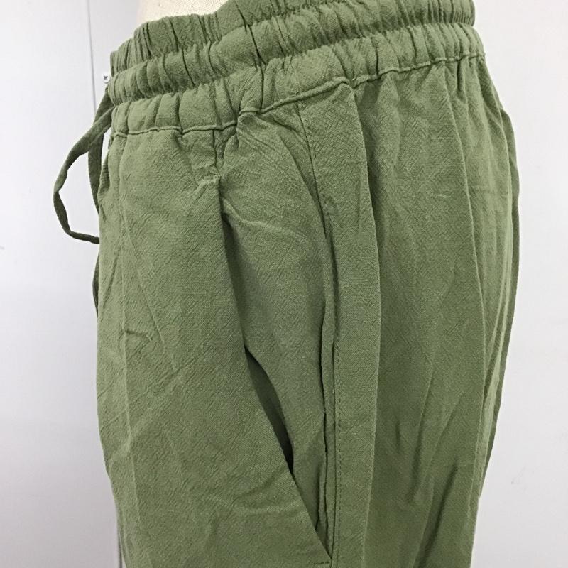 フリークスストア FREAK'S STORE パンツ スラックス FREE 無地 緑 / グリーン /  レディース USED 古着 中古 10103415