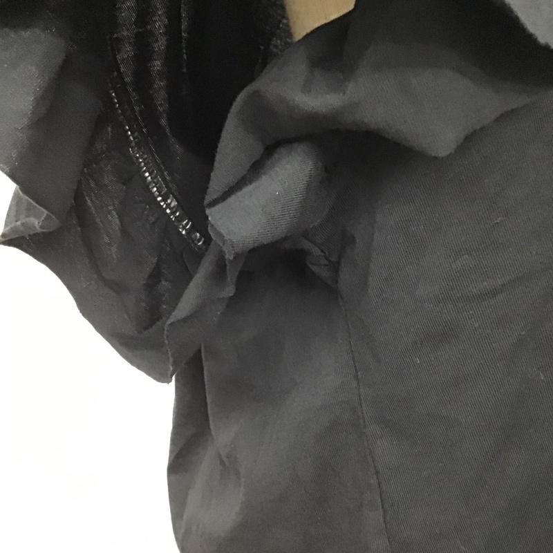 ザラ ZARA カットソー 半袖 L 無地 黒 / ブラック /  レディース USED 古着 中古 10103417