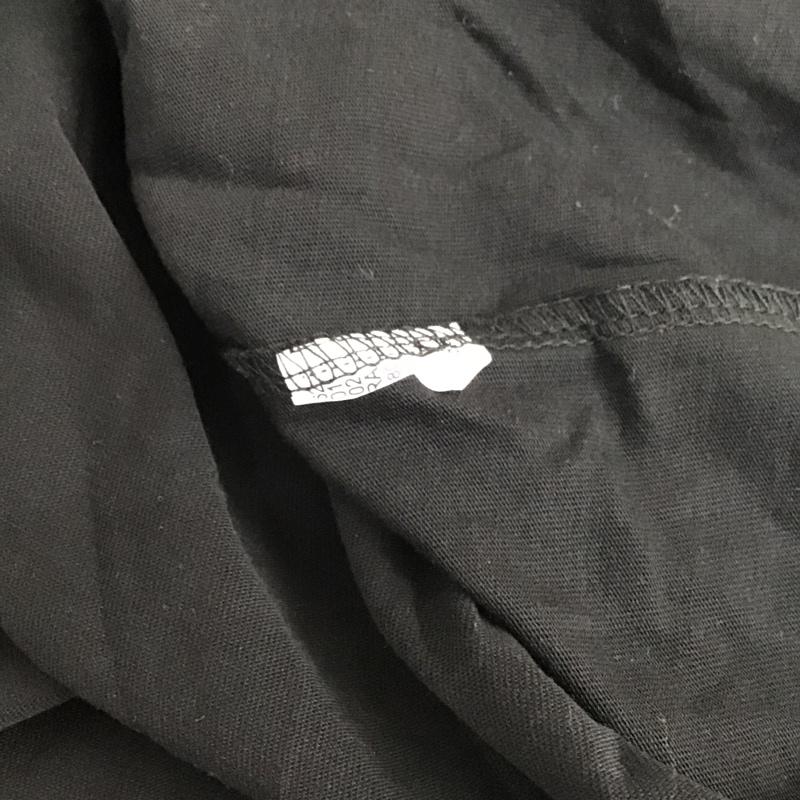 ザラ ZARA カットソー 半袖 L 無地 黒 / ブラック /  レディース USED 古着 中古 10103417