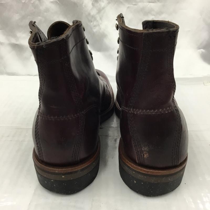 チペワ Chippewa ブーツ ショートブーツ ワークブーツ 26cm 26.0cm 無地 ダークブラウン / ダークブラウン / メンズ USED 古着 中古 10103418