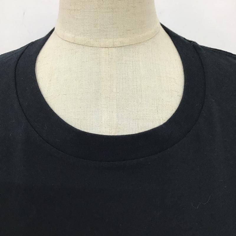 アズールバイマウジー AZUL BY MOUSSY Tシャツ 半袖 251GSC90-360E TRICKSTER TEE L ロゴ、文字 黒 / ブラック / レディース USED 古着 中古 10103419