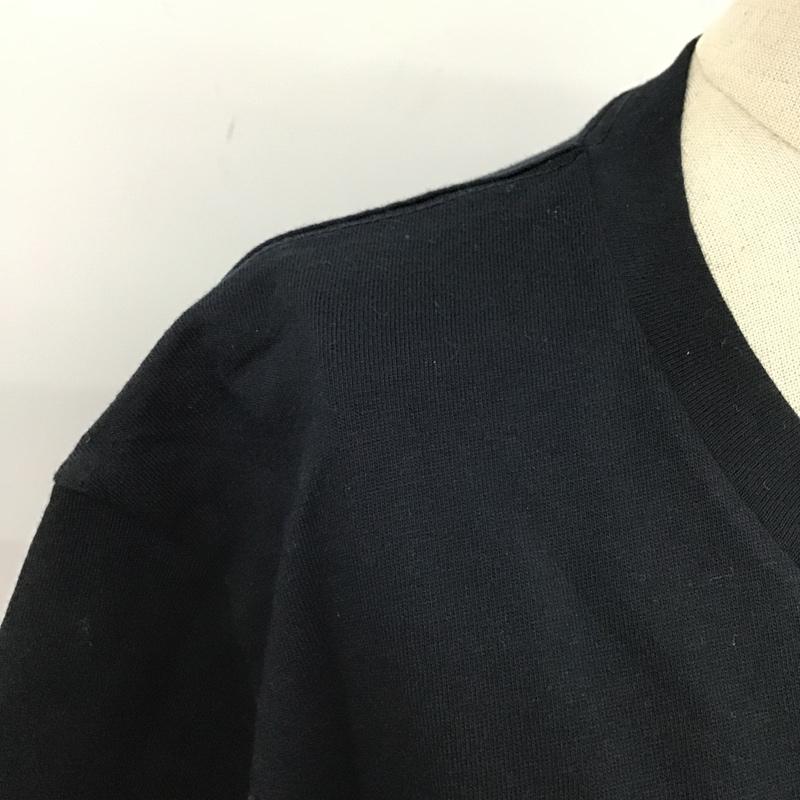アズールバイマウジー AZUL BY MOUSSY Tシャツ 半袖 251GSC90-360E TRICKSTER TEE L ロゴ、文字 黒 / ブラック / レディース USED 古着 中古 10103419