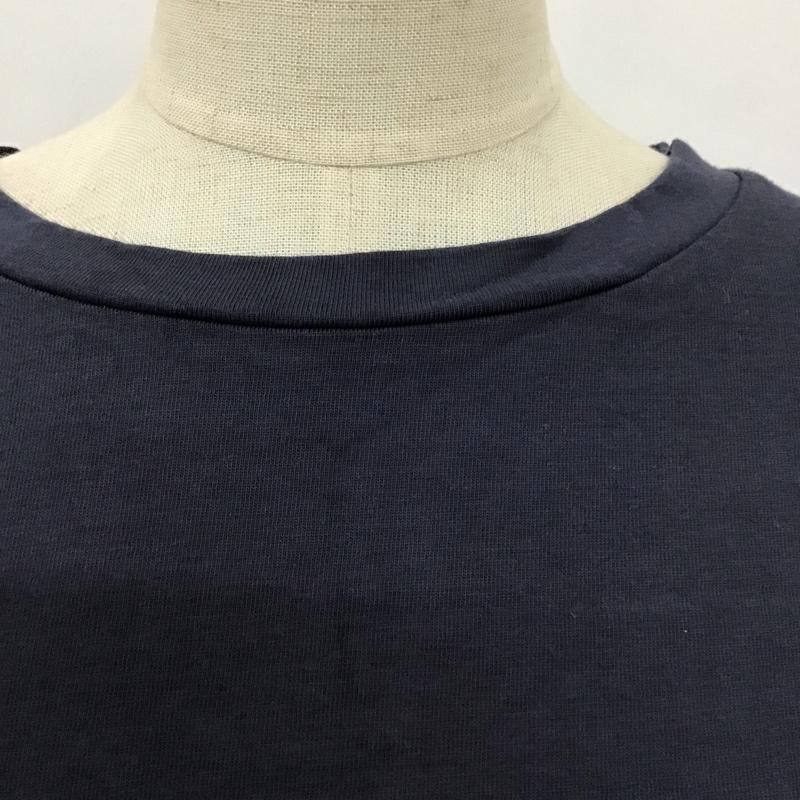 ベイフロー BAYFLOW Tシャツ 半袖 PENDLETON FREE プリント 紺 / ネイビー / レディース USED 古着 中古 10103432
