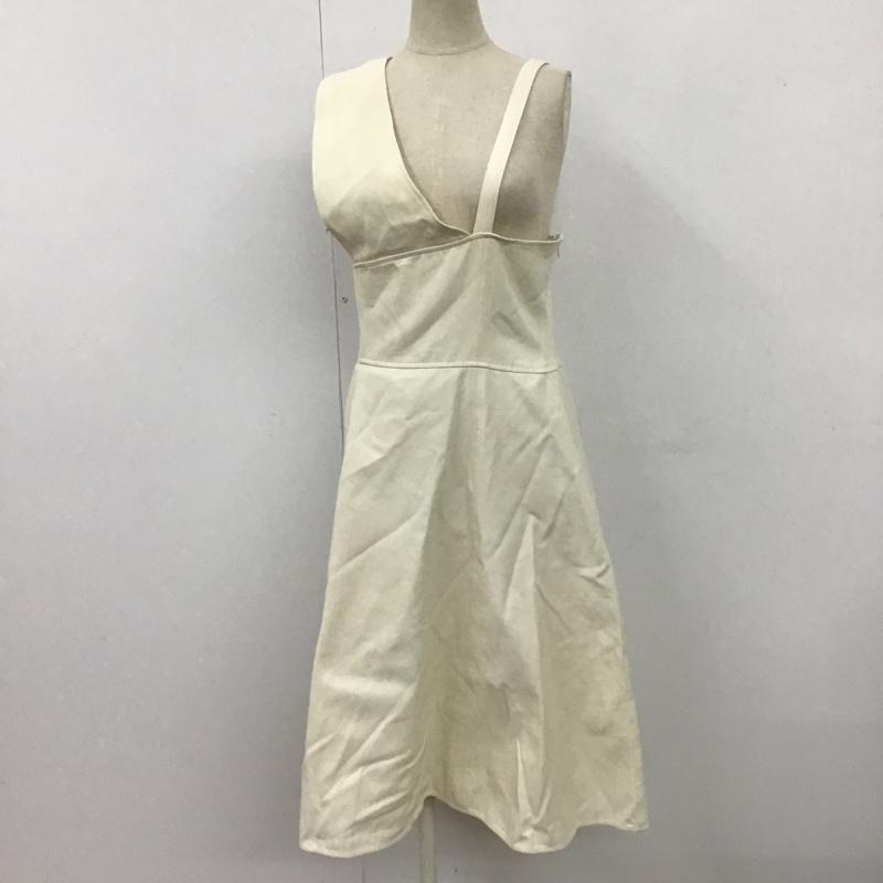 ムルーア MURUA ジャンパースカート ジャンパースカート M 無地 オフホワイト / オフホワイト / レディース USED 古着 中古 10103438