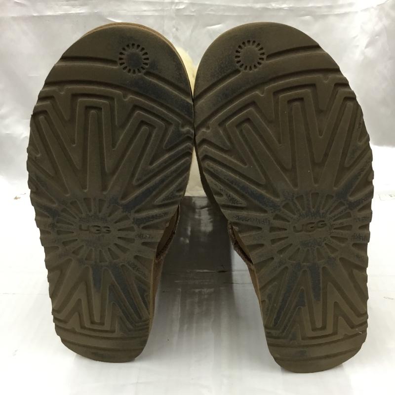 アグ UGG ブーツ ロングブーツ 3172 ニーハイブーツ 箱有 24cm 24.0cm 無地 キャメル / キャメル / レディース USED 古着 中古 10103454
